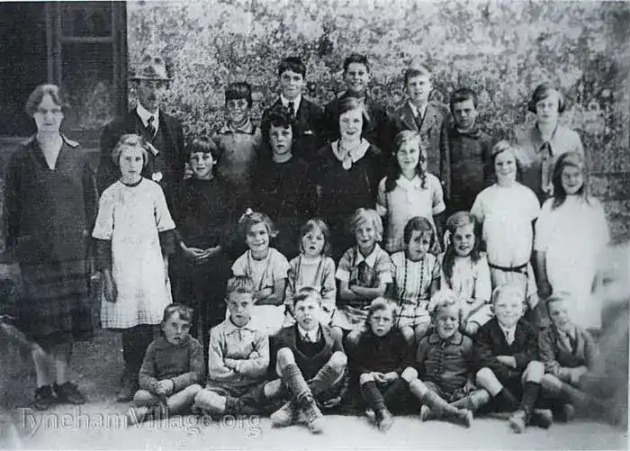 Tyneham school building