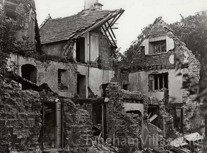 The remains of The Great House before final demolition