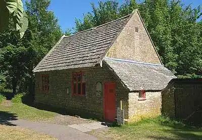 Tyneham school exterior