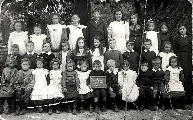Tyneham school class of 1912